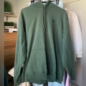 Champion sweatshirt in green size XL